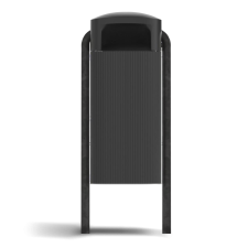 Afvalbak Duurzaam R2 - 50 liter - Zwart
