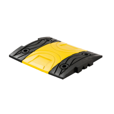 Kabeldrempel middenelement 500x400x50mm rubber geel/zwart