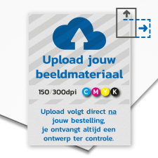 Alupanel bordpaneel - met eigen ontwerp / logo