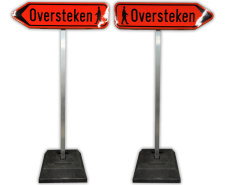 Complete set voetgangers oversteken