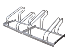Fietsenrek staal - 4 fietsen - enkelzijdig