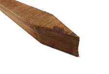 Gehobelter Holzpfosten 1500 mm lang, 100 x 100 mm dick