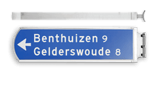 Lichtwegwijzer (LWW) - 230V AC LED - 7m kabel