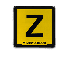 Zinkerbord met dubbel omgezette rand