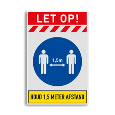 Losse reflecterende sticker
