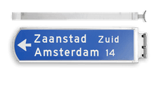Lichtwegwijzer (LWW) - 230V AC LED - 7m kabel