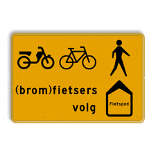 Aluminium omleidingsbord met een dubbel omgezette rand