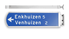 Lichtwegwijzer (LWW) - 230V AC LED - 7m kabel