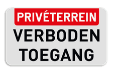 Aluminium bord, omgeplooide rand met gelaste profielen
