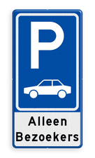 Aluminium informatiebord met een dubbel omgezette rand
