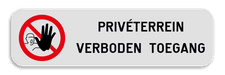 Aluminium bord, omgeplooide rand met gelaste profielen