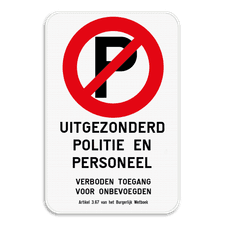 Aluminium bord, omgeplooide rand met gelaste profielen