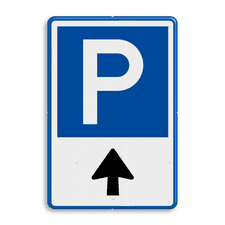 Veiligheidsbord met dubbel omgezette rand