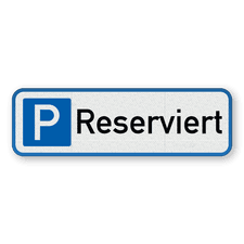 Verkehrsschild aus DibondTraffic mit Alform Rahmen