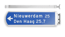 Lichtwegwijzer (LWW) - 230V AC LED - 7m kabel