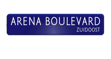 Aluminium straatnaambord RAL5013 met een dubbel omgezette rand