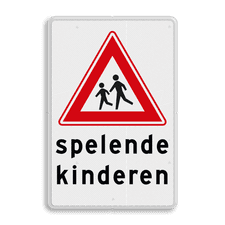 Aluminium informatiebord met dubbel omgezette rand