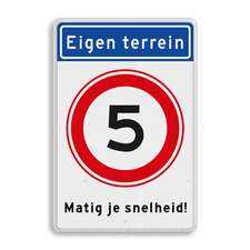 Aluminium informatiebord met dubbel omgezette rand