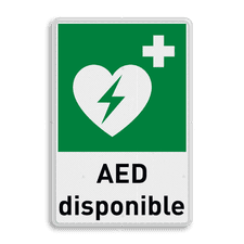 Veiligheidsbord met dubbel omgezette rand