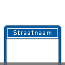 Straatnaamportaal 1200x250
