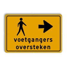 Aluminium omleidingsbord met een dubbel omgezette rand