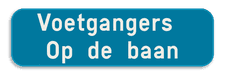 Aluminium bord, omgeplooide rand met gelaste profielen