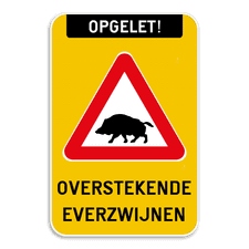 Aluminium bord, omgeplooide rand met gelaste profielen