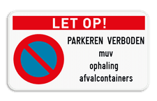 Aluminium bord, omgeplooide rand met gelaste profielen