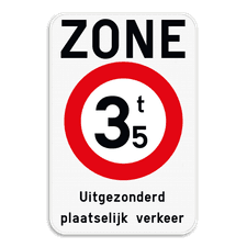 Aluminium bord, omgeplooide rand met gelaste profielen