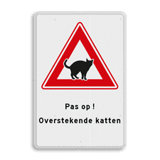 Aluminium informatiebord met dubbel omgezette rand