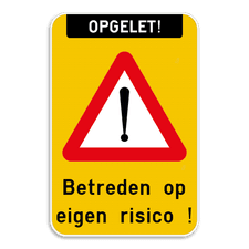 Aluminium bord, omgeplooide rand met gelaste profielen