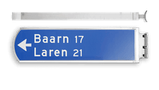 Lichtwegwijzer (LWW) - 230V AC LED - 7m kabel