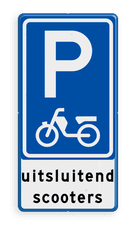 Aluminium informatiebord met een dubbel omgezette rand