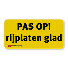 Aluminium Vlak informatiebord (2mm) met ronde hoeken