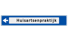 Aluminium strokenbord met een haaks omgezette rand