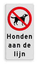 Aluminium informatiebord met een dubbel omgezette rand