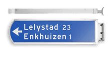 Lichtwegwijzer (LWW) - 230V AC LED - 7m kabel