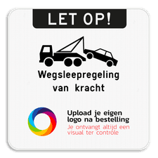 Aluminium bord omgeplooide rand met gelaste profielen