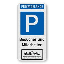 Verkehrsschild aus DibondTraffic mit Alform Rahmen