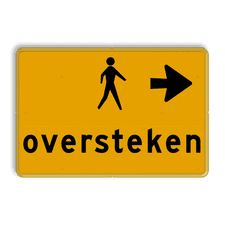 Aluminium omleidingsbord met een dubbel omgezette rand