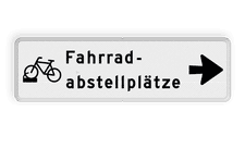 Aluminium informatiebord met een dubbel omgezette rand