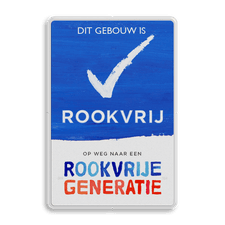 Aluminium bord met een dubbel omgezette rand
