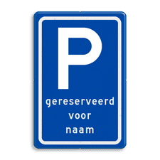 Aluminium informatiebord met een dubbel omgezette rand