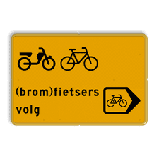 Aluminium omleidingsbord met een dubbel omgezette rand