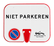 ConeSign Kunststof paneel t.b.v. afzetkegel
