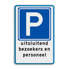 Aluminium informatiebord met dubbel omgezette rand