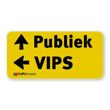 Aluminium Vlak informatiebord (2mm) met ronde hoeken