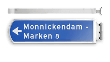 Lichtwegwijzer (LWW) - 230V AC LED - 7m kabel