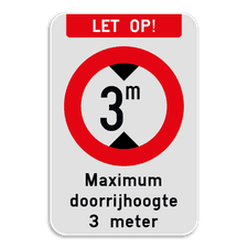 Aluminium bord, omgeplooide rand met gelaste profielen