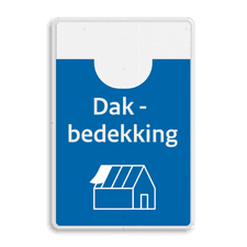 Aluminium bord met een dubbel omgezette rand